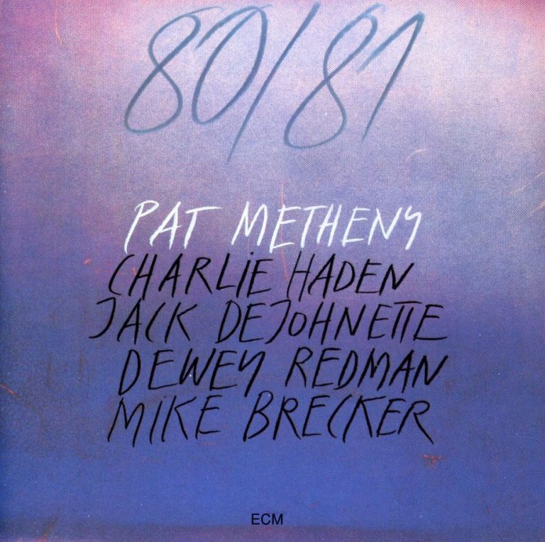 pat metheny - 80 81 - album cover