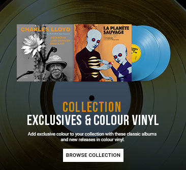 exclusive colour vinyl collection - banner