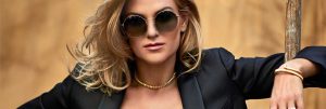 Colour portrait of Melody Gardot