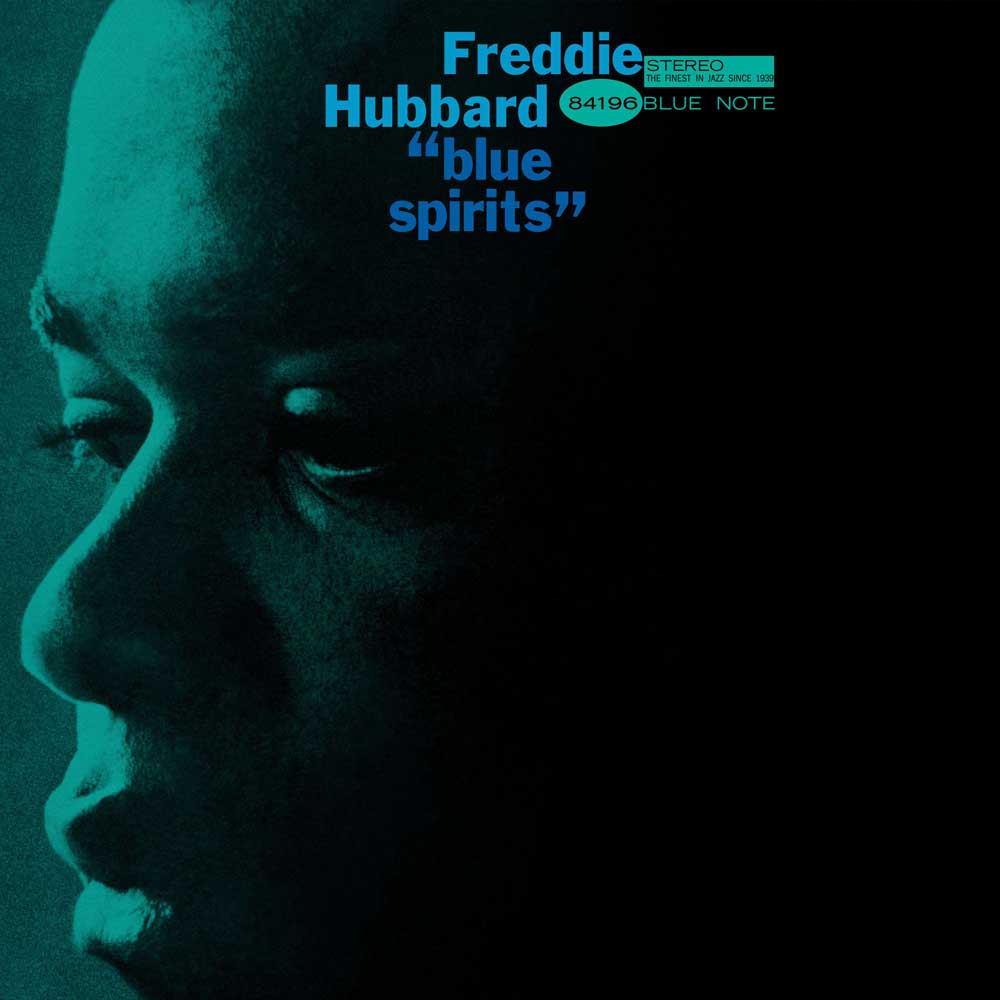 Album cover for Freddie Hubbard - Blue Spirits.