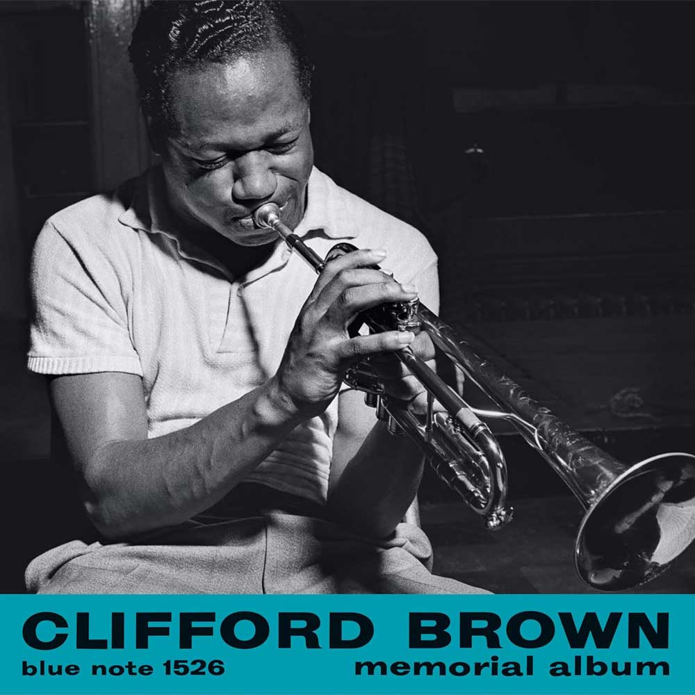 Album cover for Clifford Brown - Memorial Album.