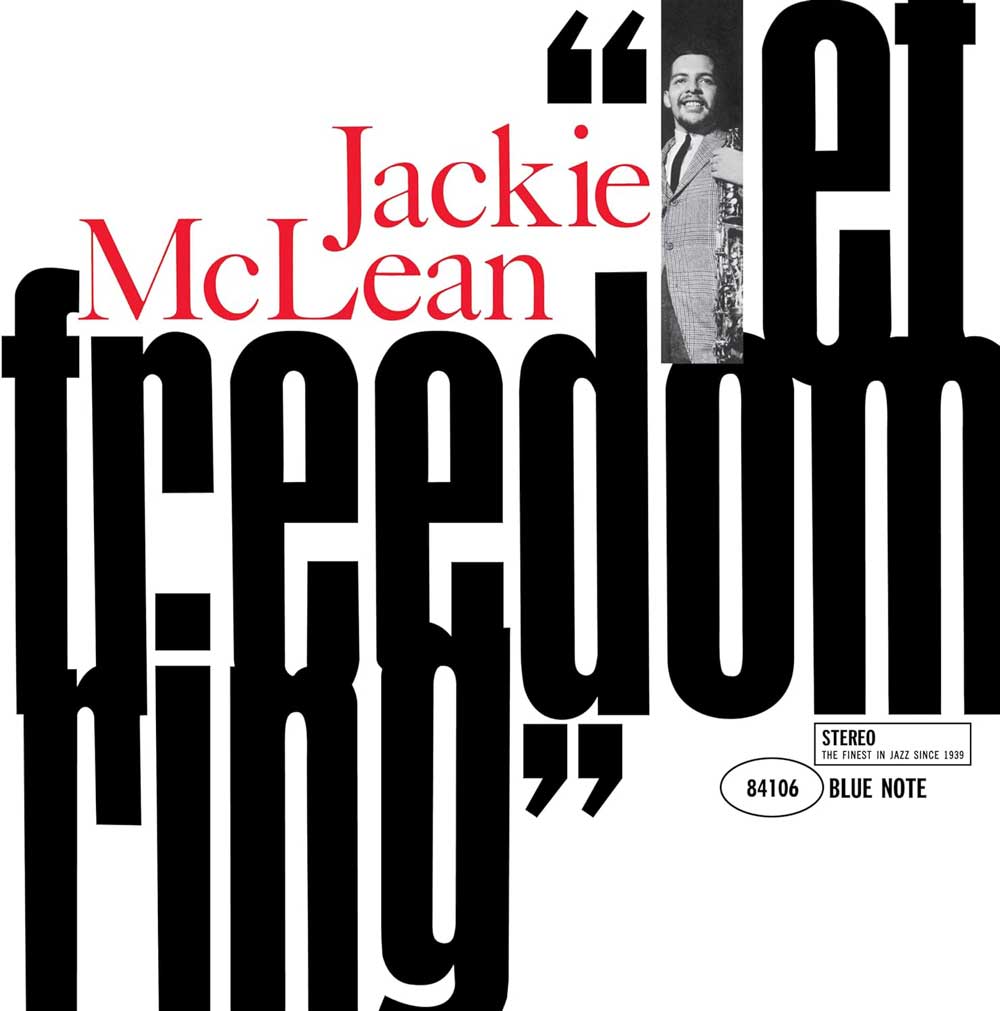 Album cover for Jackie McLean - Let Freedom Ring.