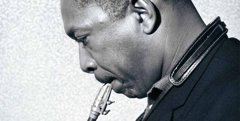 Portrait of John Coltrane