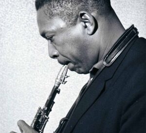 Portrait of John Coltrane