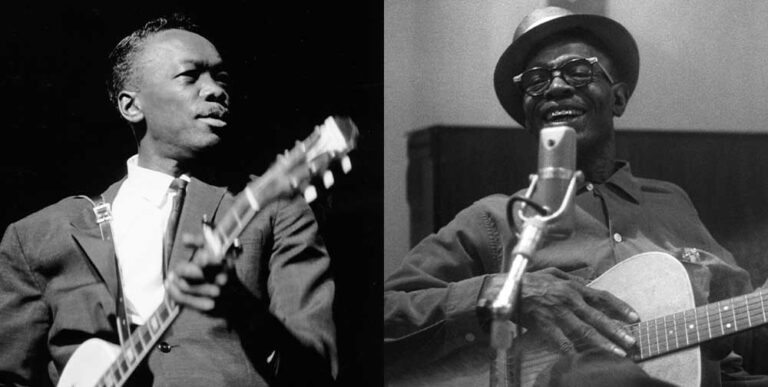 John Lee Hooker and Lightnin Hopkins